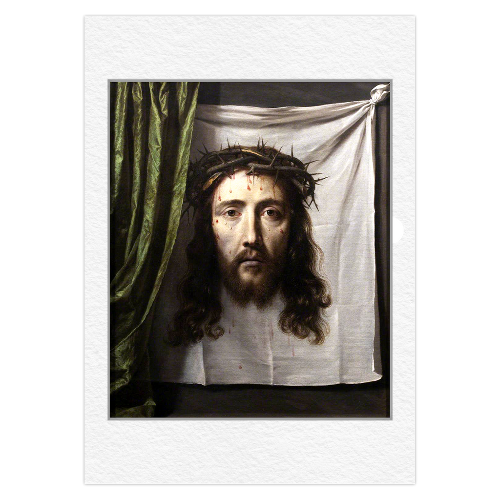 Greeting Card Folded - St. Veronica&#39;s Veil