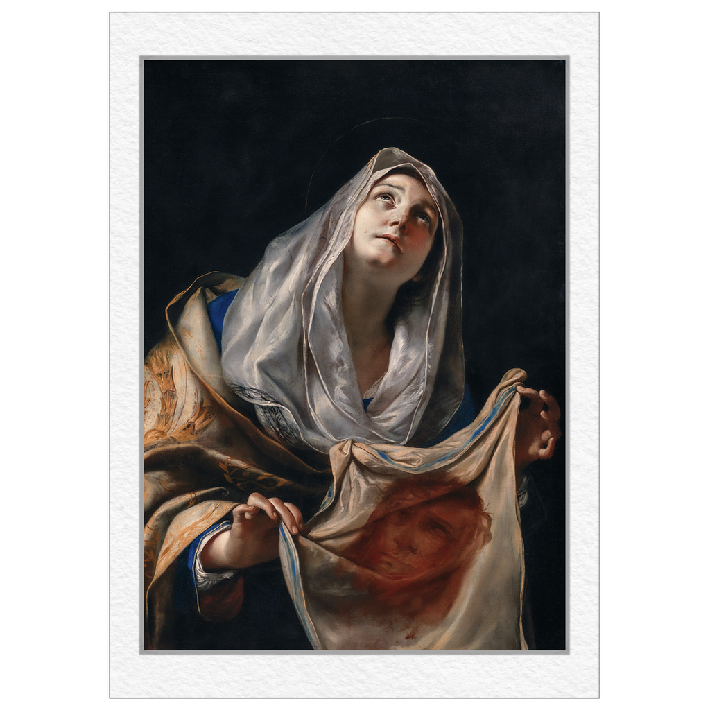 Greeting Card Flat - St. Veronica With The Veil