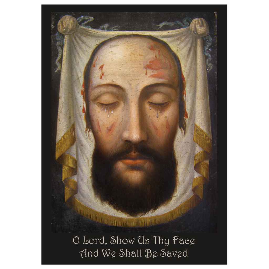 Greeting Card Flat - Show Us Thy Face