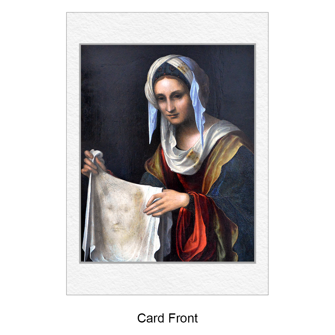 Greeting Card Flat - St. Veronica