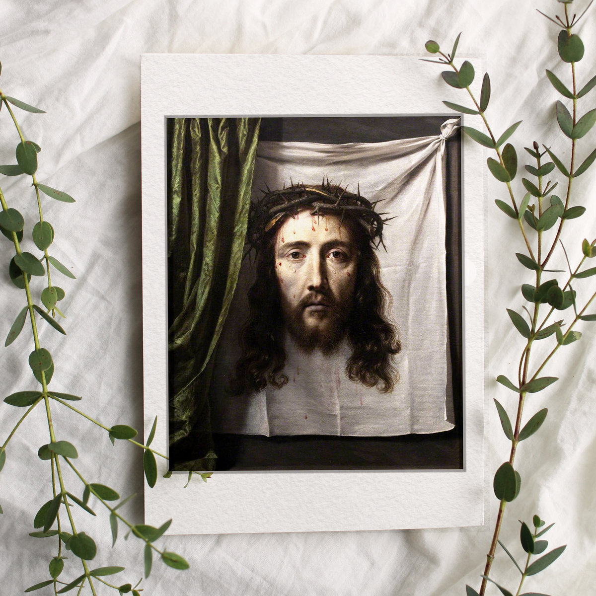 Greeting Card Flat - St. Veronica&#39;s Veil