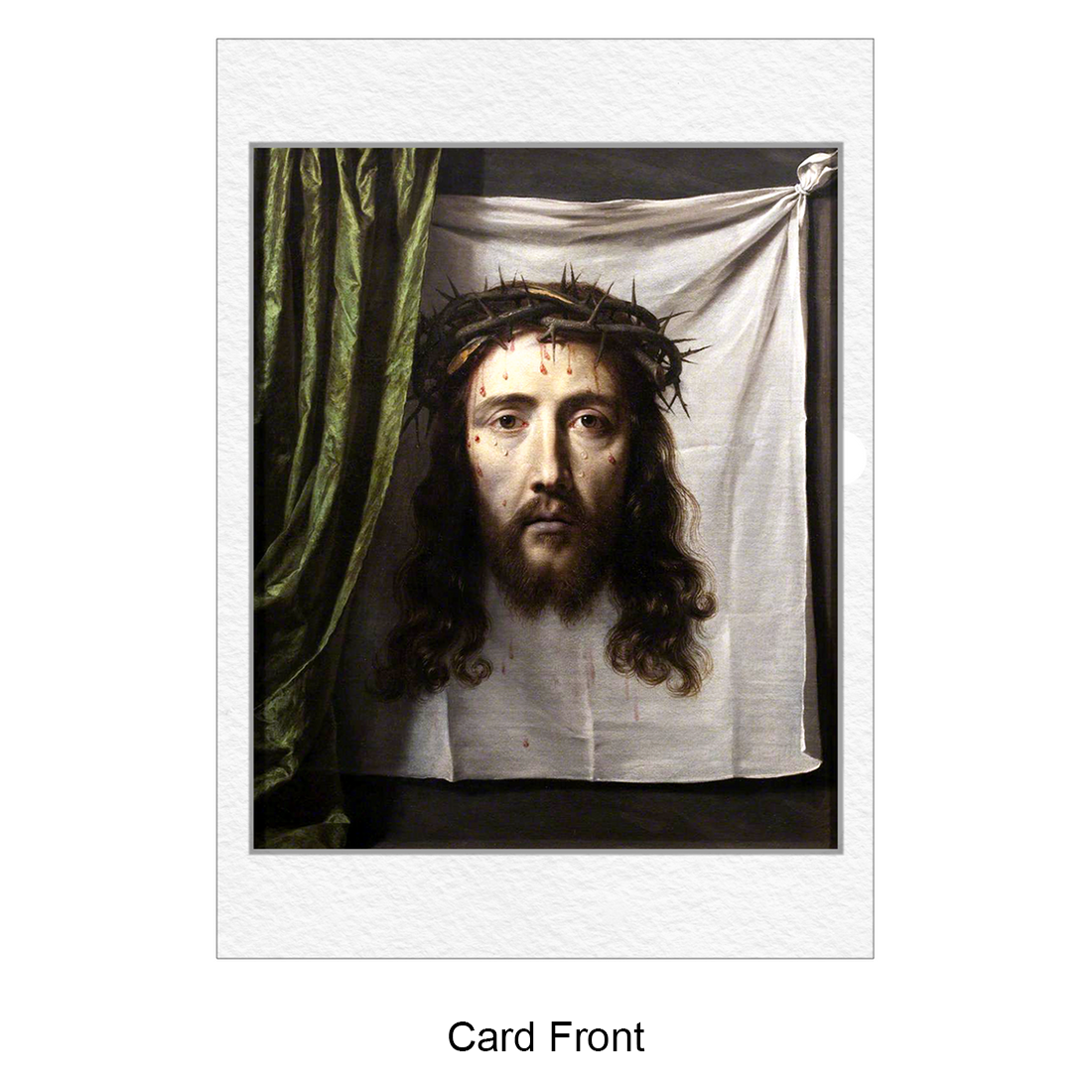 Greeting Card Flat - St. Veronica&#39;s Veil