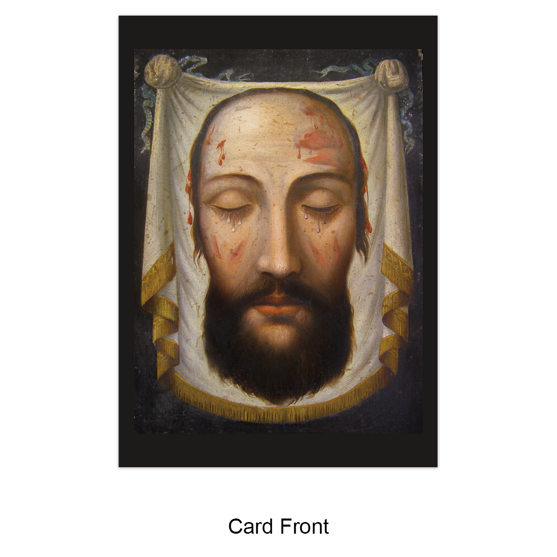 Greeting Card Folded - Show Us Thy Face