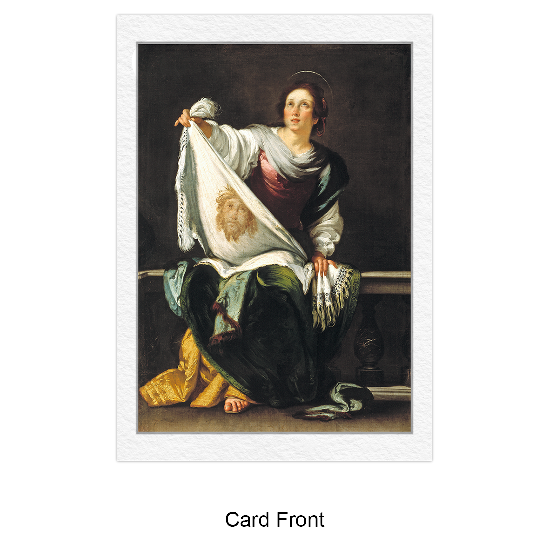 Greeting Card Folded - Saint Veronica