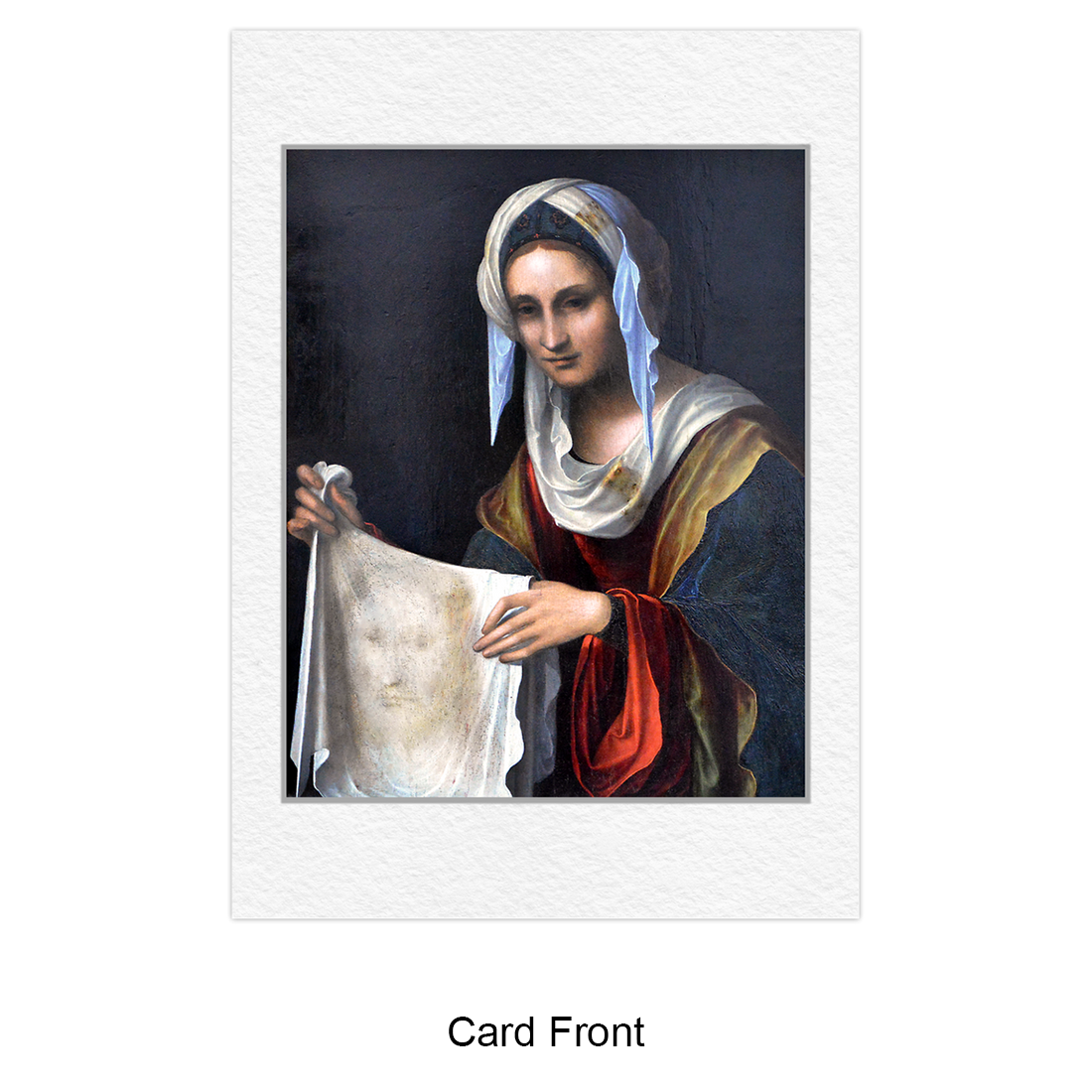 Greeting Card Folded - St. Veronica