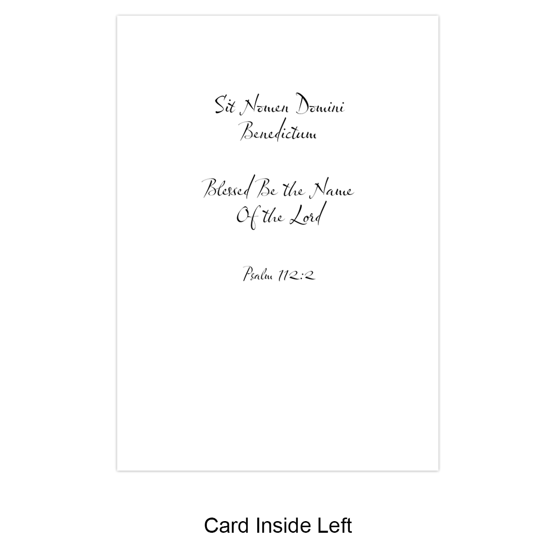 Greeting Card Folded - St. Veronica Of The Veil