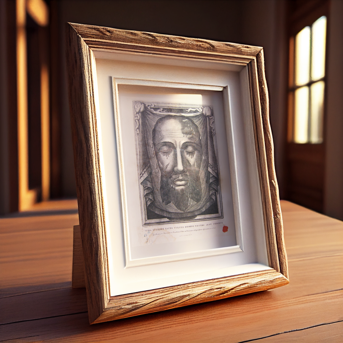 Print - Holy Face Relic