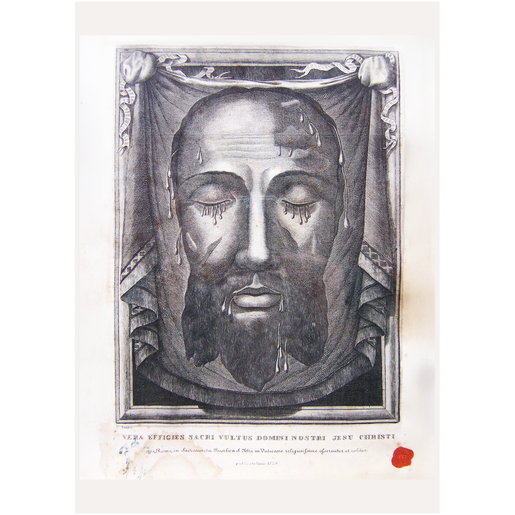 Print - Holy Face Relic
