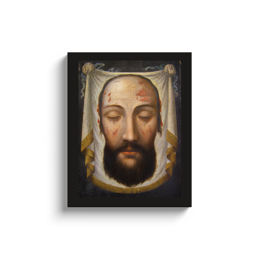 Canvas Wrap - Holy Face - Brown