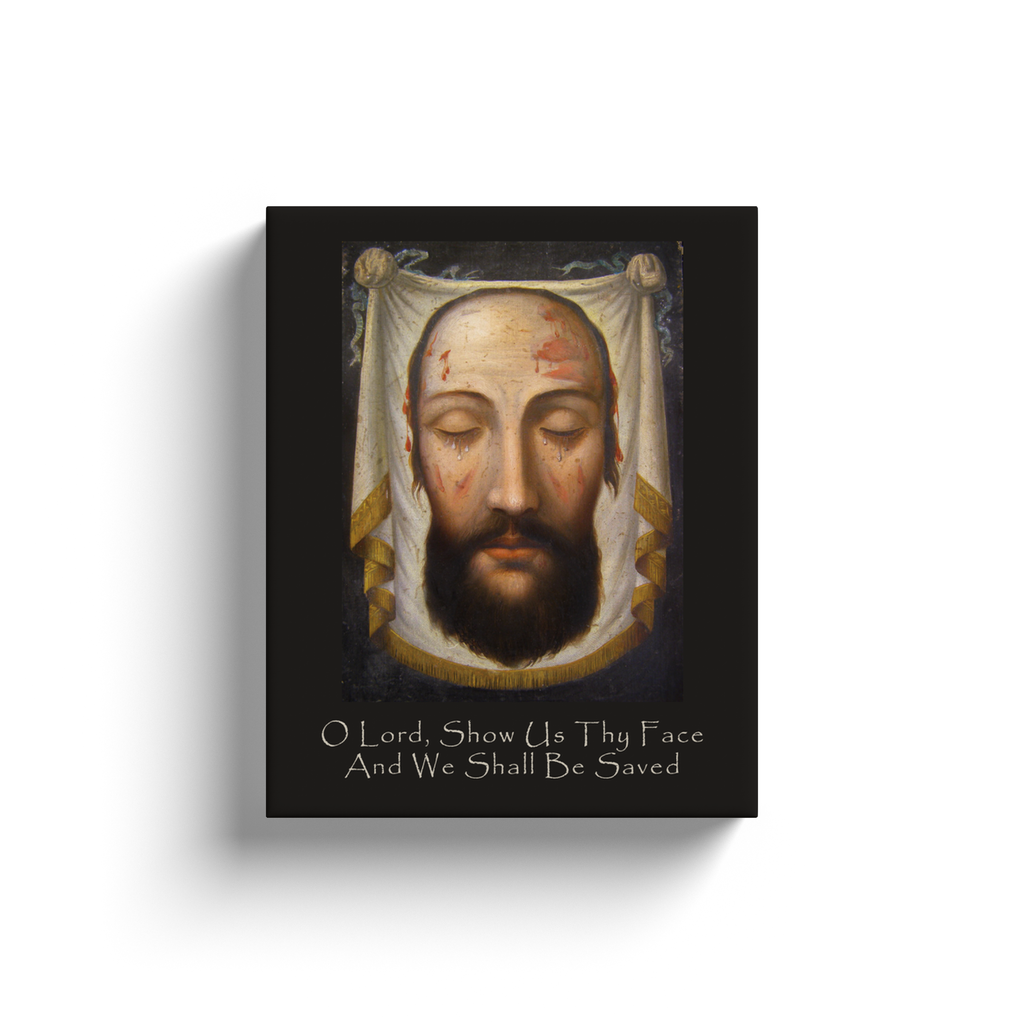 Canvas Wrap - Show Us Thy Face - Brown