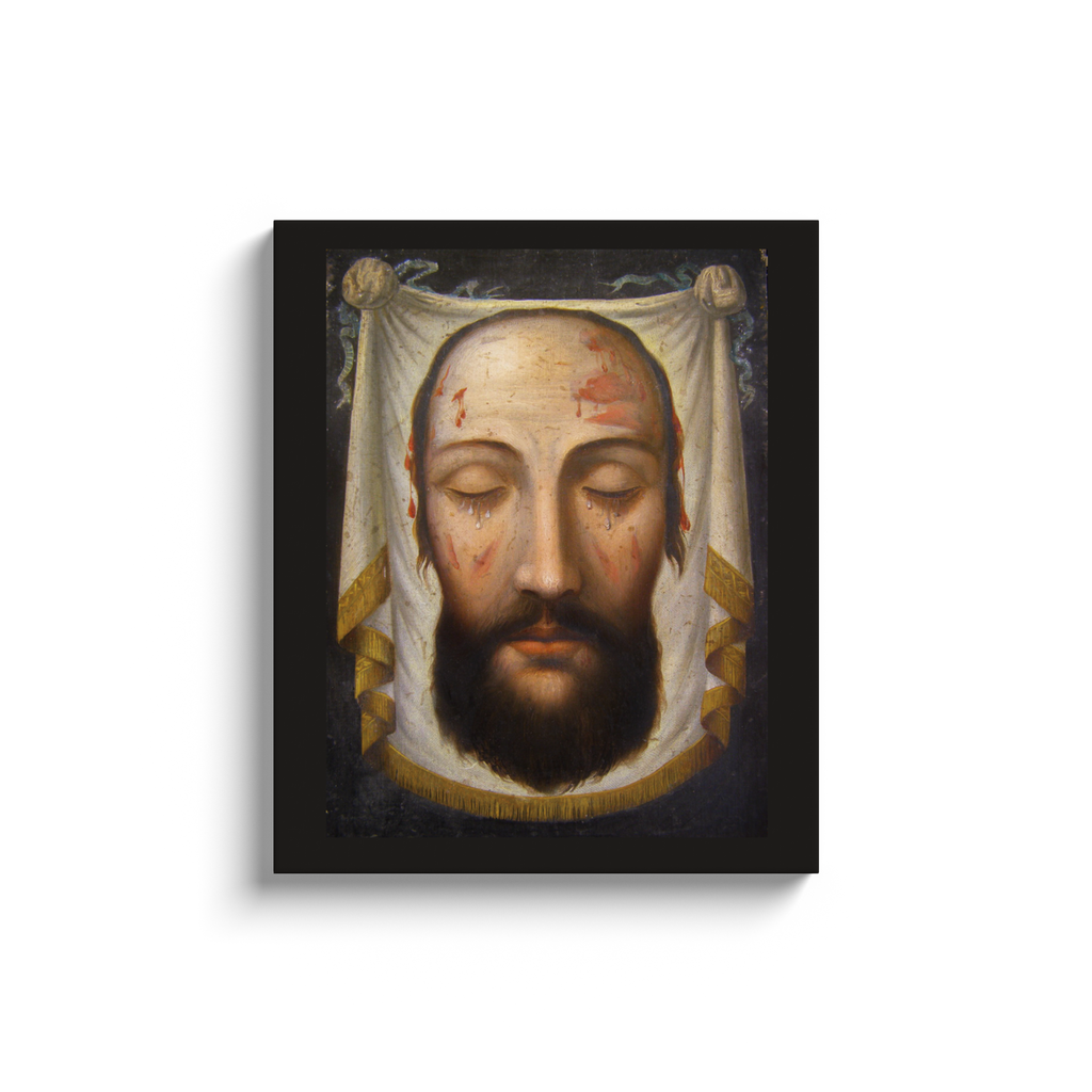 Canvas Wrap - Holy Face - Brown