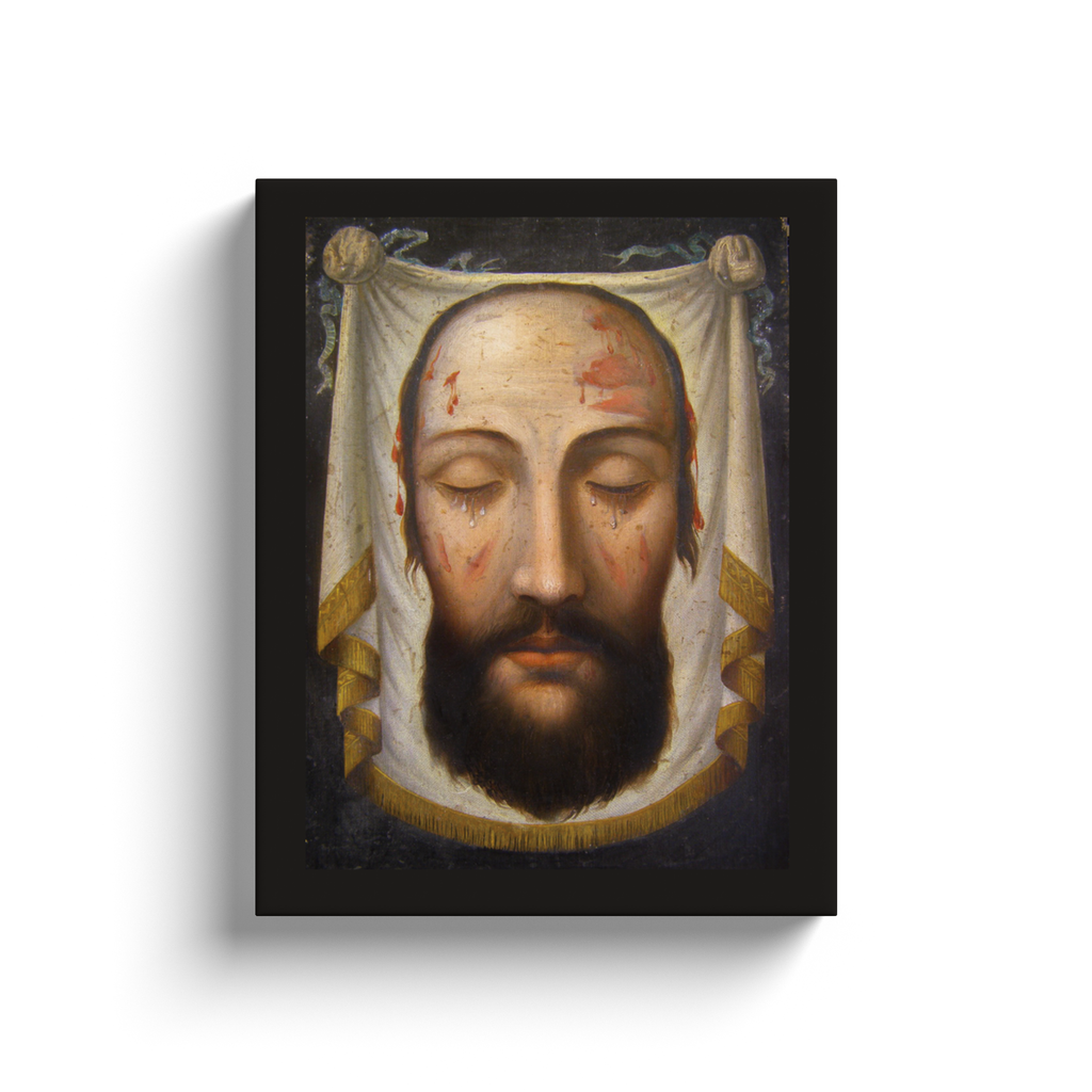 Canvas Wrap - Holy Face - Brown