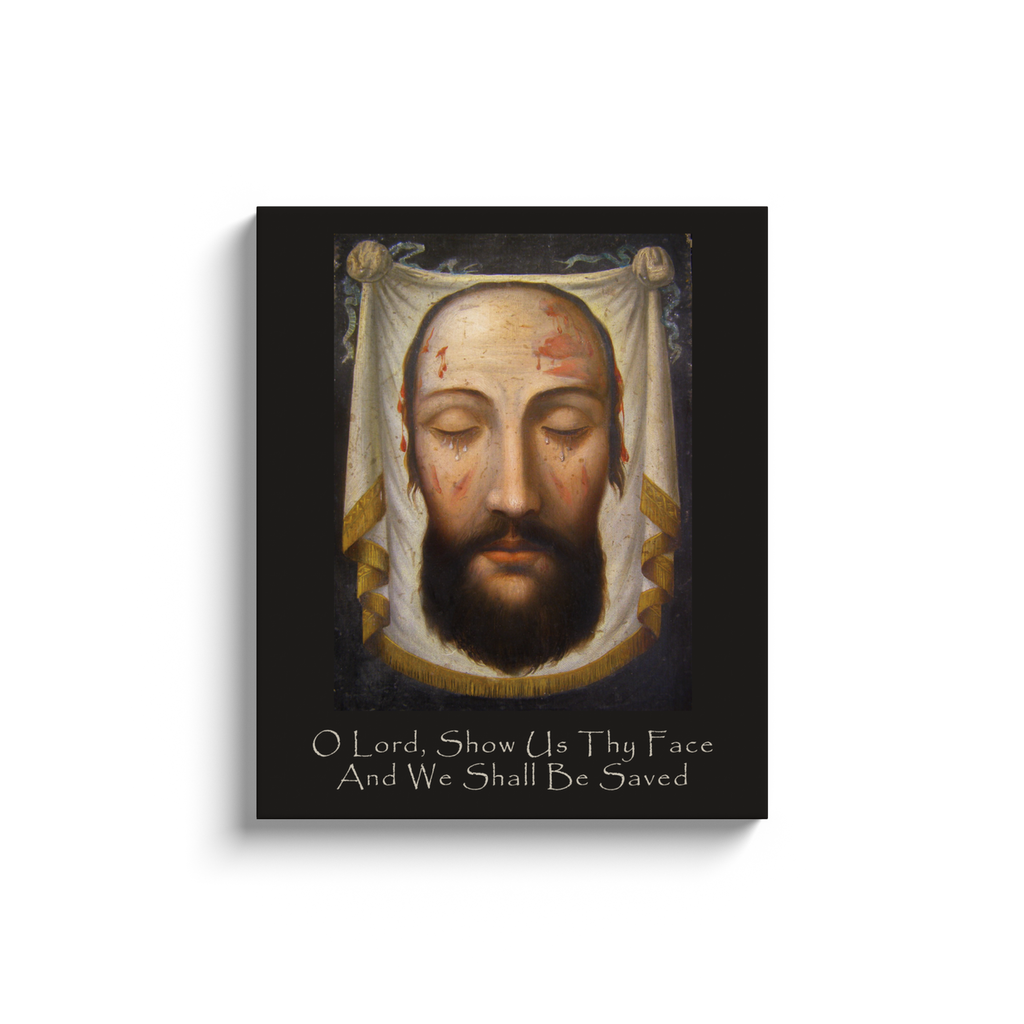 Canvas Wrap - Show Us Thy Face - Brown