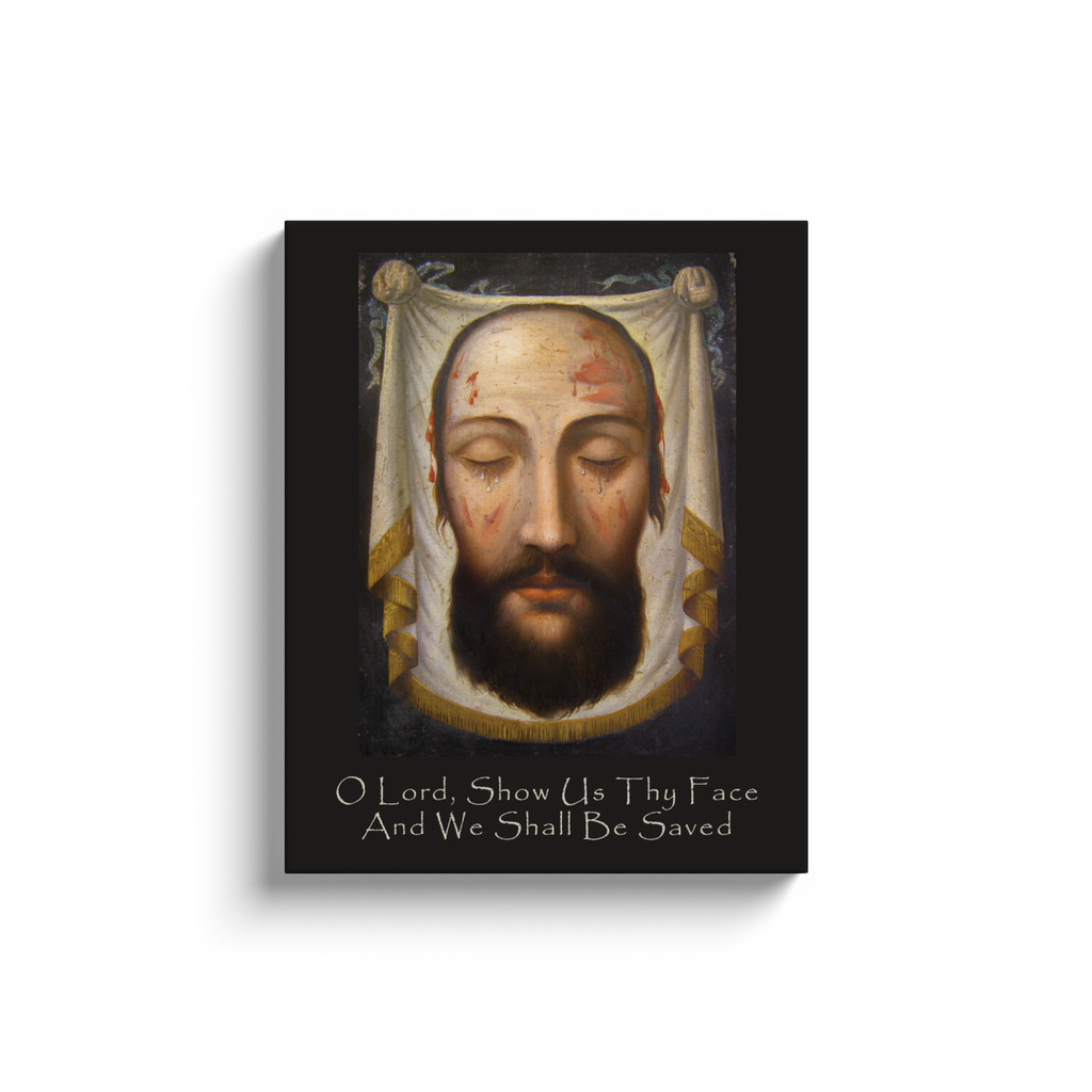 Canvas Wrap - Show Us Thy Face - Brown