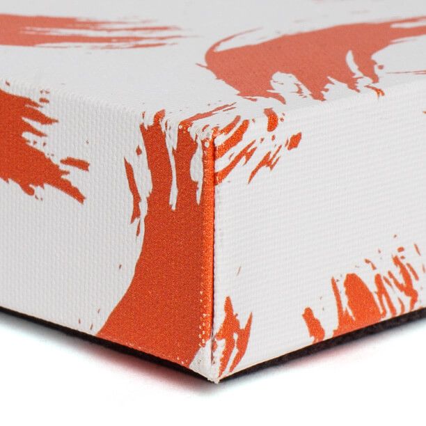 Canvas Wrap - Holy Face Relic - White