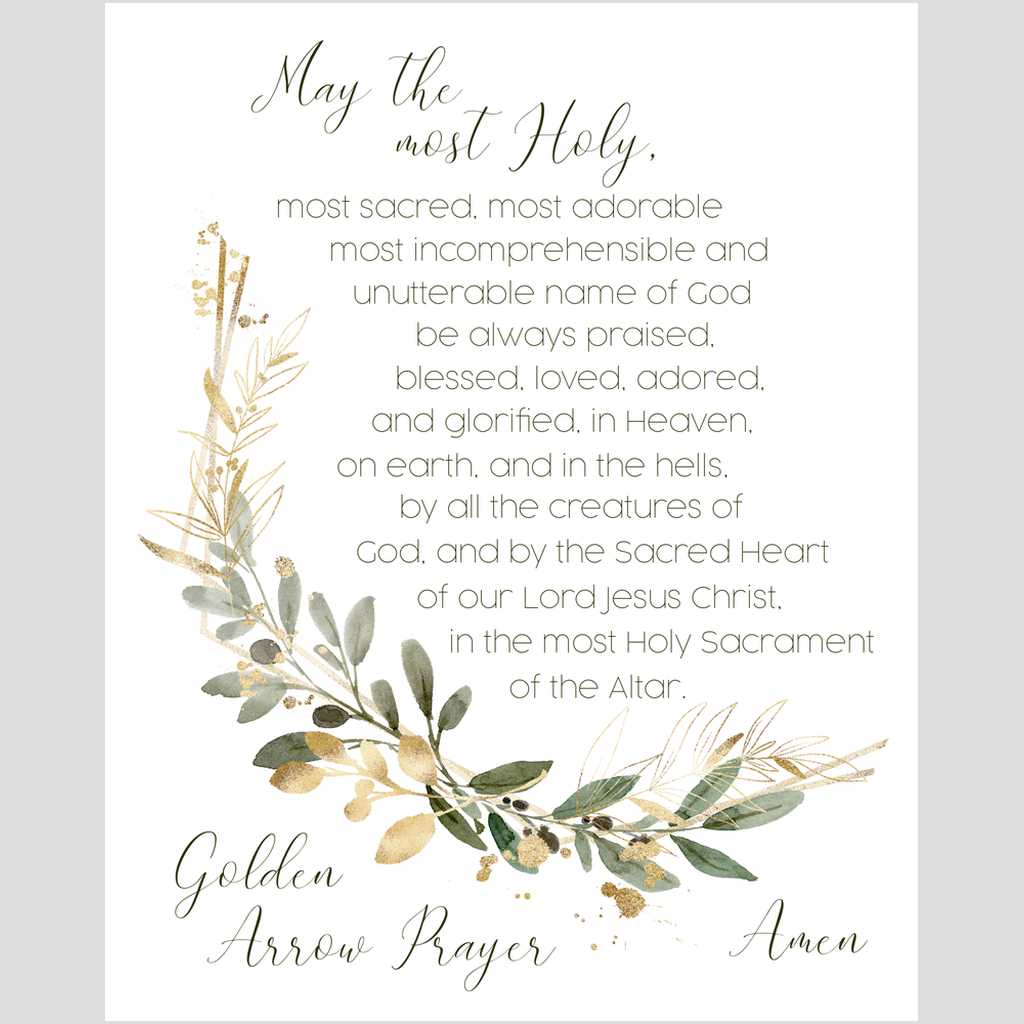 Print - Olive Branch Prayer