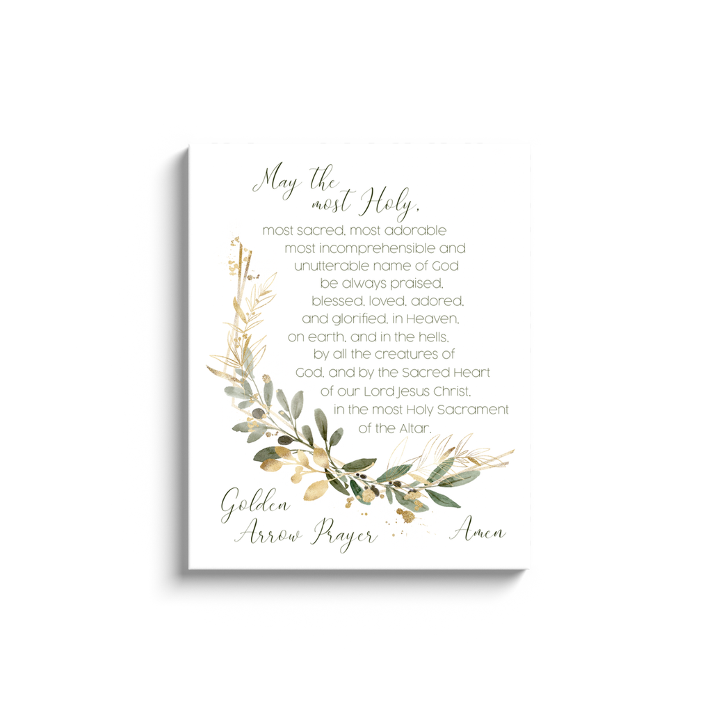 Canvas Wrap - Olive Branch Prayer