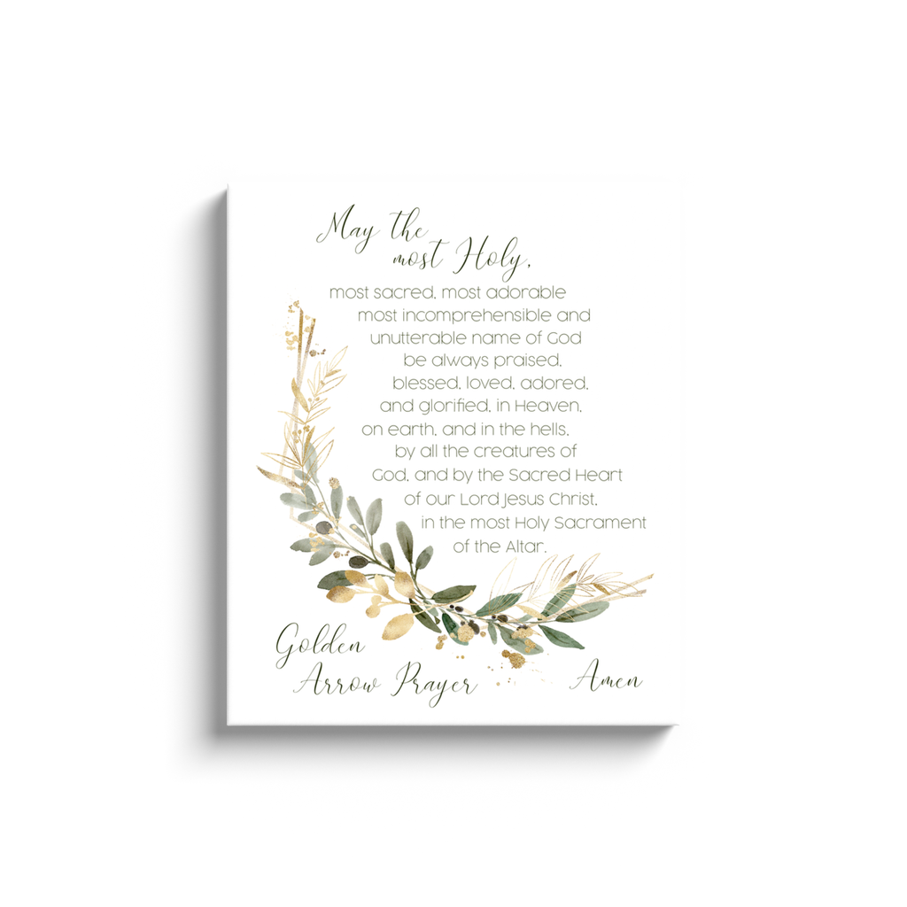 Canvas Wrap - Olive Branch Prayer