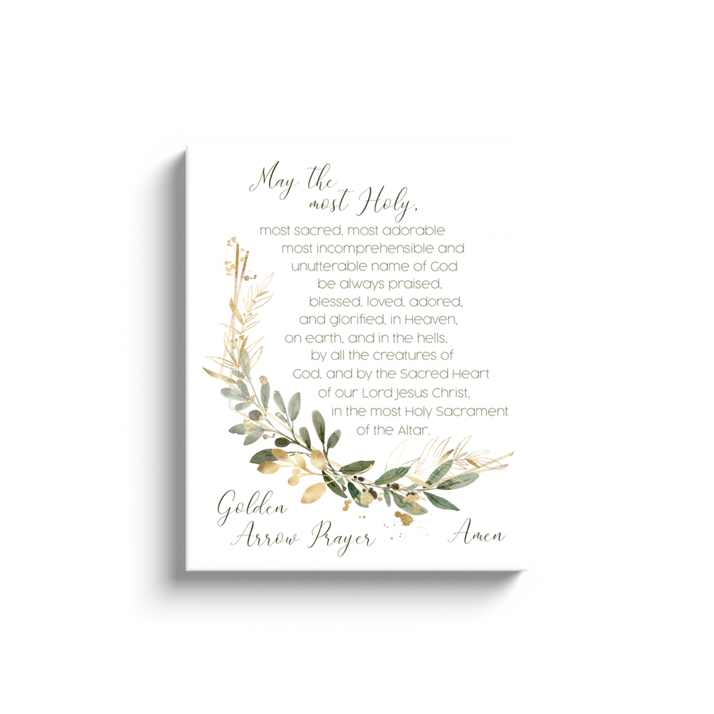 Canvas Wrap - Olive Branch Prayer