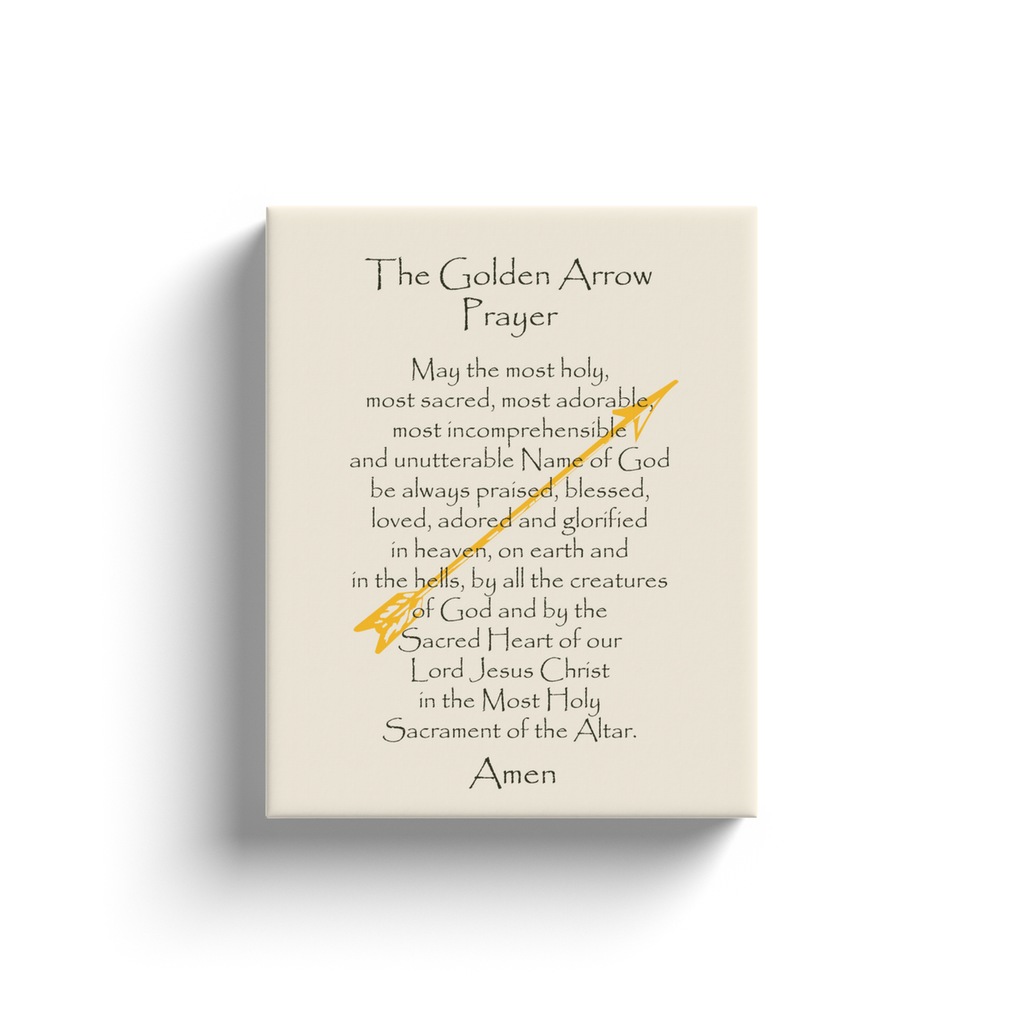 Canvas Wrap - Golden Arrow Prayer